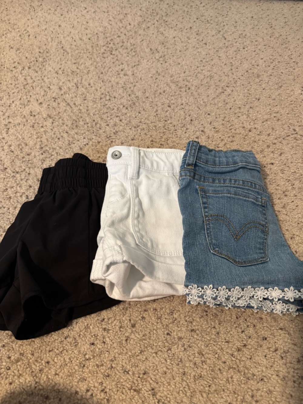 Girls size 6 shorts lot